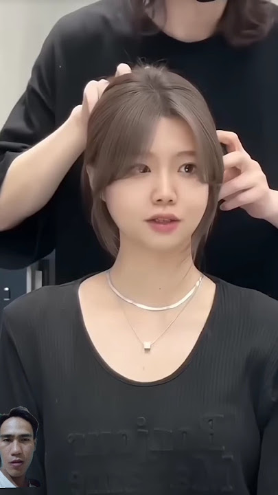 tutorial potong poni curtain bangs #herihaf #heri #shorts #haircut #barber