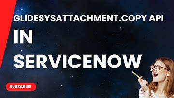 What is GlideSysAttachment.copy API in ServiceNow