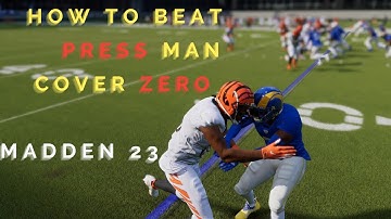 How to beat Cover 0 in Madden 23 {Part II - O blitz press man}