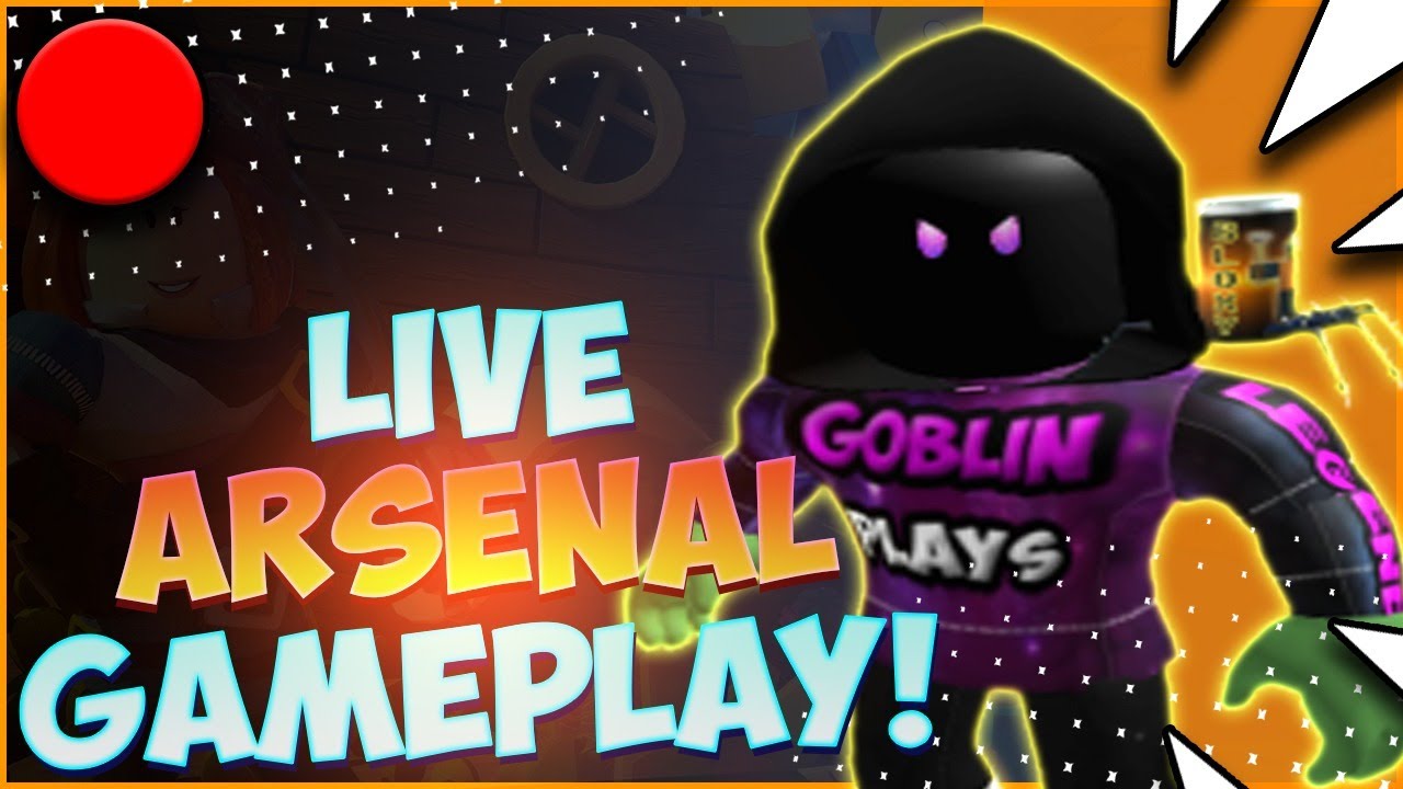 Free Robux Giveaway Roblox Arsenal Live Live Arsenal Gameplay Youtube - free robux stream youtube
