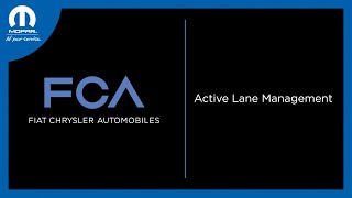 Active Lane Management | How To | 2026 Chrysler, Dodge, Jeep, Ram & Fiat Vehicles