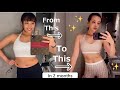 【私が短期間で健康的に痩せた方法】How I got my ideal body shape in 2 months.