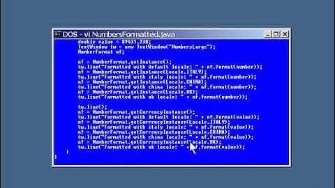 NumberFormat In Java