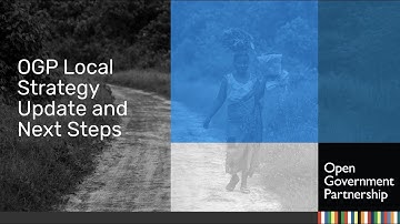 Webinar: OGP Local Strategy Design Phase