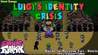 FNF - Luigi's Identity Crisis V2 (Mario Is Missing Extended Remix ft. @LazerCube08 )