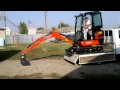 Мини-экскаватор Kubota KX019-4 разгрузка с фуры