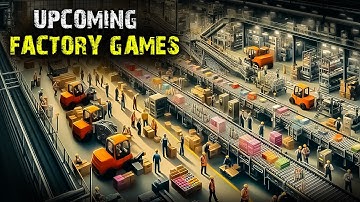 Top 10 NEW Factory Automation Games COMING SOON | Upcoming Factory Builders