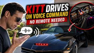 I Made KITT Drive Out on Voice Command—No Remote Needed