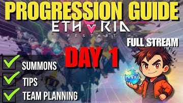 The BEST F2P Start in Etheria: Restart – Day 1 Progress | FULL VIDEO
