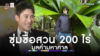 “เคน ภูภูมิ” ซุ่มซื้อสวน 200 ไร่ รับมูลค่ามหาศาล แพลนทำสวนทุเรียน | Apop Today Online