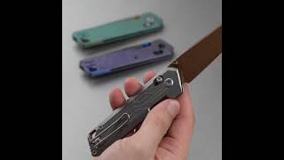Parallel Is Back With Three Titanium Grips! #edc #parallel #vosteedparallel #titanium