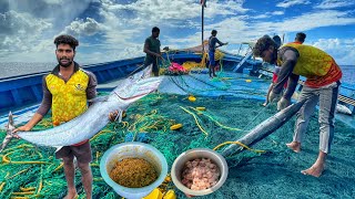 Amazing! We Stayed In The Deep Sea For Six Days Caught Tuna | Day06 | Deep Sea Fishing | EP07S04