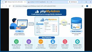 Introduction to phpMyAdmin Tool
