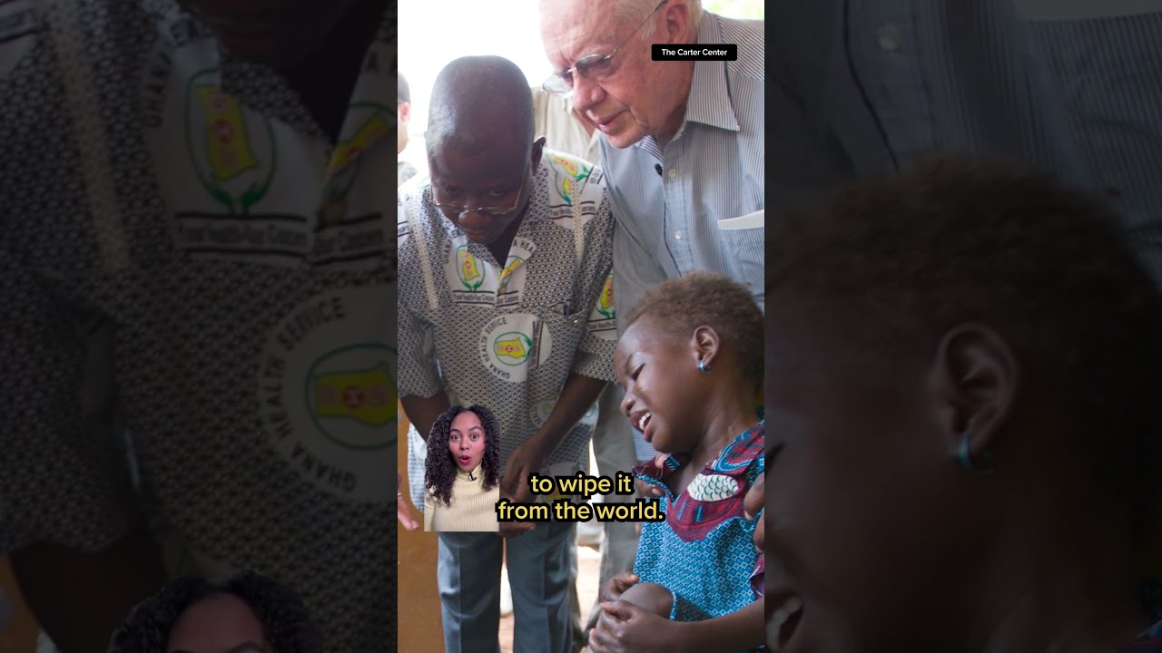 Remembering Jimmy Carter and his fight to eradicate Guinea worm disease Remembering Jimmy Carter and his fight to eradicate Guinea worm disease