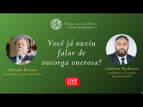 Jetz - Adilson Medeiros: Outorga onerosa, a verdade