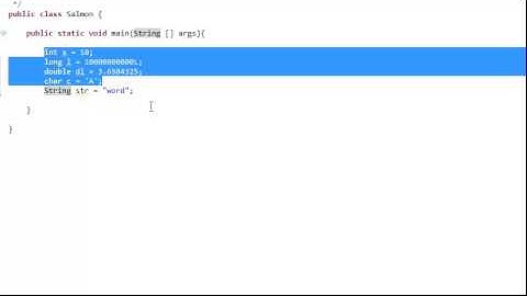 Java Tutorial 2: Data Types and Variables