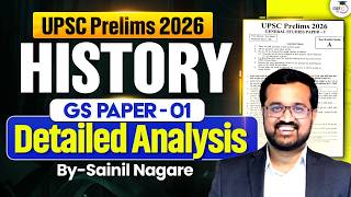 UPSC Prelims 2026 History Paper Analysis | GS Paper 1 Detailed Discussion | StudyIQ IAS