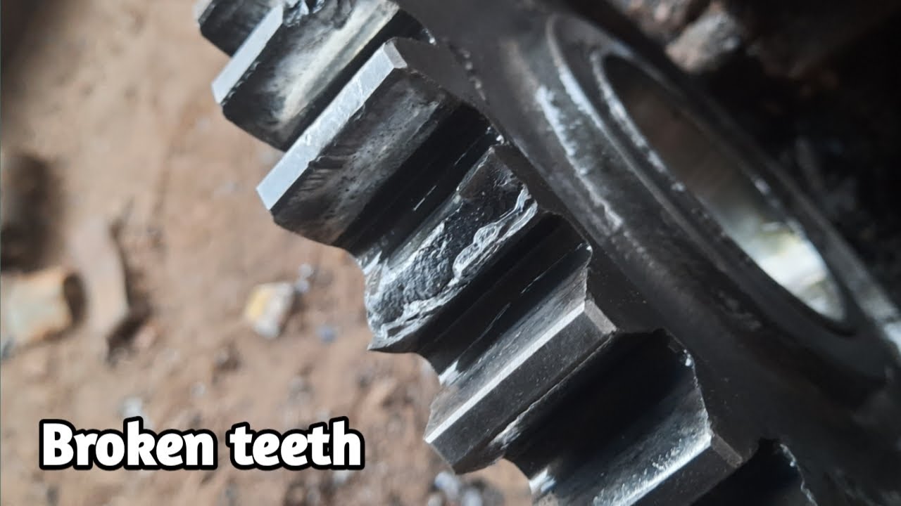 How to repair gear broken teeth best technique for you YouTube