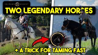 Crimson Desert Best Horse Location & Fast Taming Guide All Legendary Horse Locations