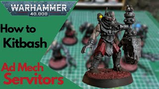 How to Kitbash Adeptus Mechanicus Servitors for Warhammer 40k