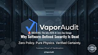 🚨 BREAKING: The July 2026 AI Zero-Day Deluge | Why Software-Defined Security Is Dead @VaporAudit