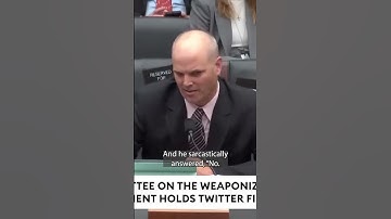 Matt Taibbi at the Twitter Files hearings