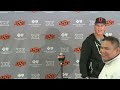 Doug Meacham Previews Oklahoma State vs. Kansas State - Cowboy Football News Conference (11-10-2025)