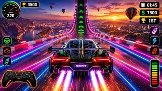 💥 Impossible GT Car Stunt Racing on Mega Ramp 🚗 Extreme Car Driving Challenge Gameplay (Part 2) screenshot 3