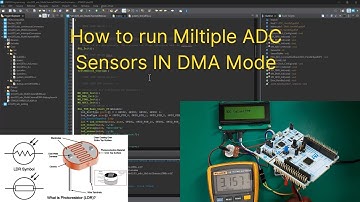 12. How to configure stm32 ADC DMA with MultiChannel - LDR & Potentiometer