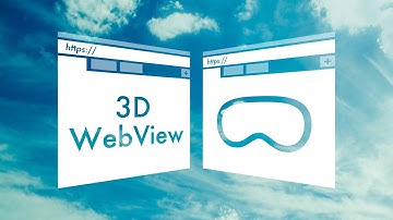 Demo of 3D WebView for visionOS