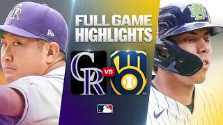 ROCKIES vs. BREWERS: Official Full Game Highlights (July 24) | 2026 MLB Season