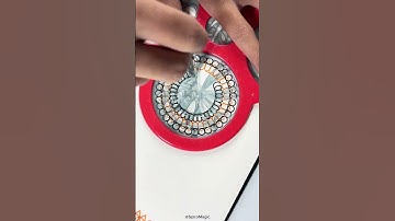 Stunning Spirograph Illusion #spirographart #asmrart