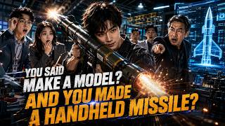 You joined a model contest but built a handheld missile instead, stunning the whole crowd.