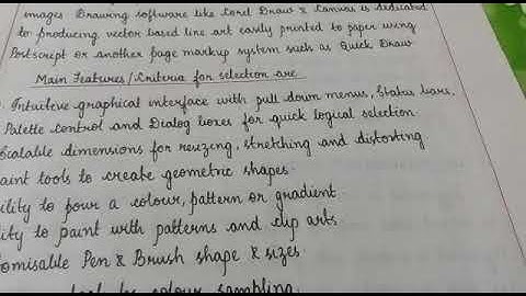 MCS 053 Q8(iv)😍 Painting vs Drawing Tools