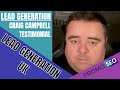 Lead Generation Testimonial from Craig Campbell on Driving SEO Leads in the UK | Lead Generation UK