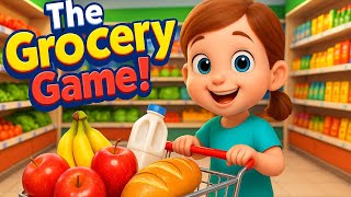 The Grocery Game! 🍎🎯 Guess the Food & Shop With Me – DiamonddKids screenshot 3