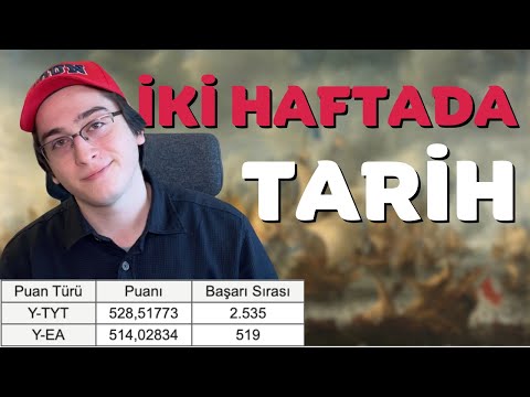 Tarihi İKİ HAFTADA Fethet! | YKS 2024 | Eşit Ağırlık