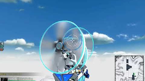 Rotor + rudder bug - Robocraft