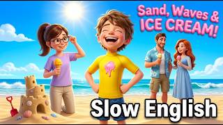 The Beach Treasure Surprise Easy English Listening Story For Beginners a1a2 Level