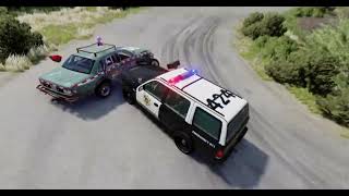 BeamNG.drive Vehicle chase rom County to City HUGE 10-50