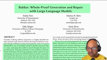 Read a paper: Proof generation with LLMs