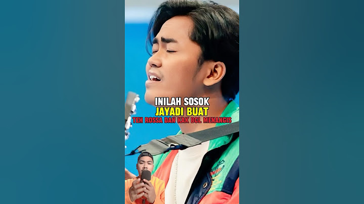 Inilah sosok jayadi buat teh rossa dan BCL #FAKTAMENARIK #FunFacts