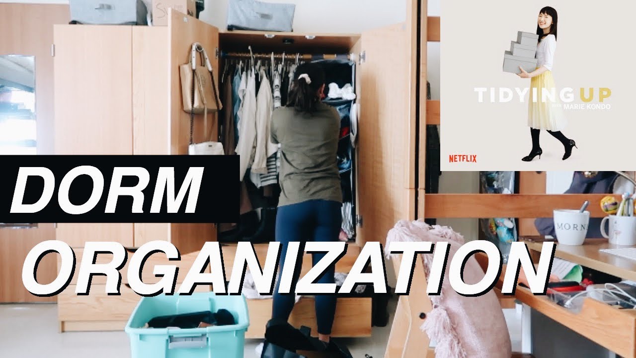 Dorm Organization | Lessons From Marie Kondo