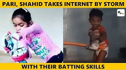 Watch: Pari Sharma, Sheikh Shahid takes internet by storm with their batting skills
