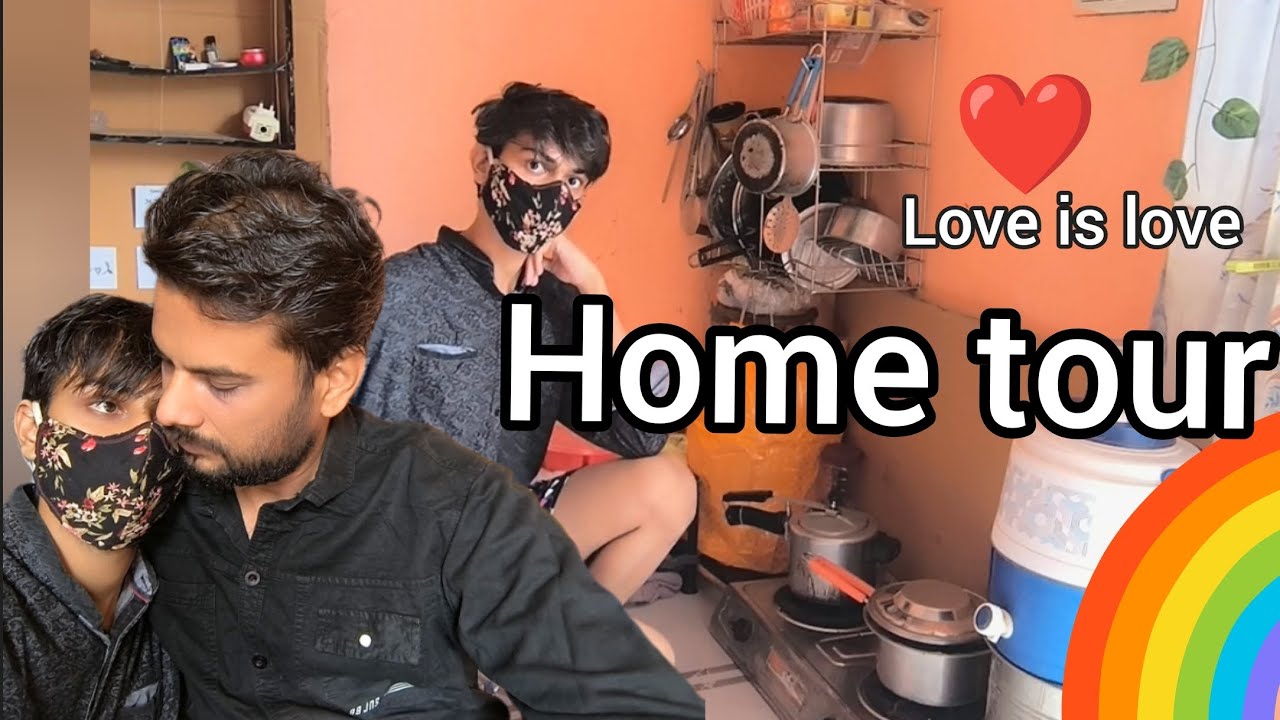 Our home tour vlog ❤🤗// sweet home ( Indian gay couple) gay vlog