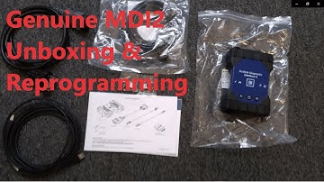 Genuine MDI 2 unboxing and reprogramming PCM.