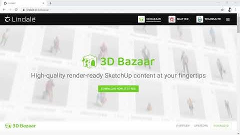 Getting started with 3D Bazaar