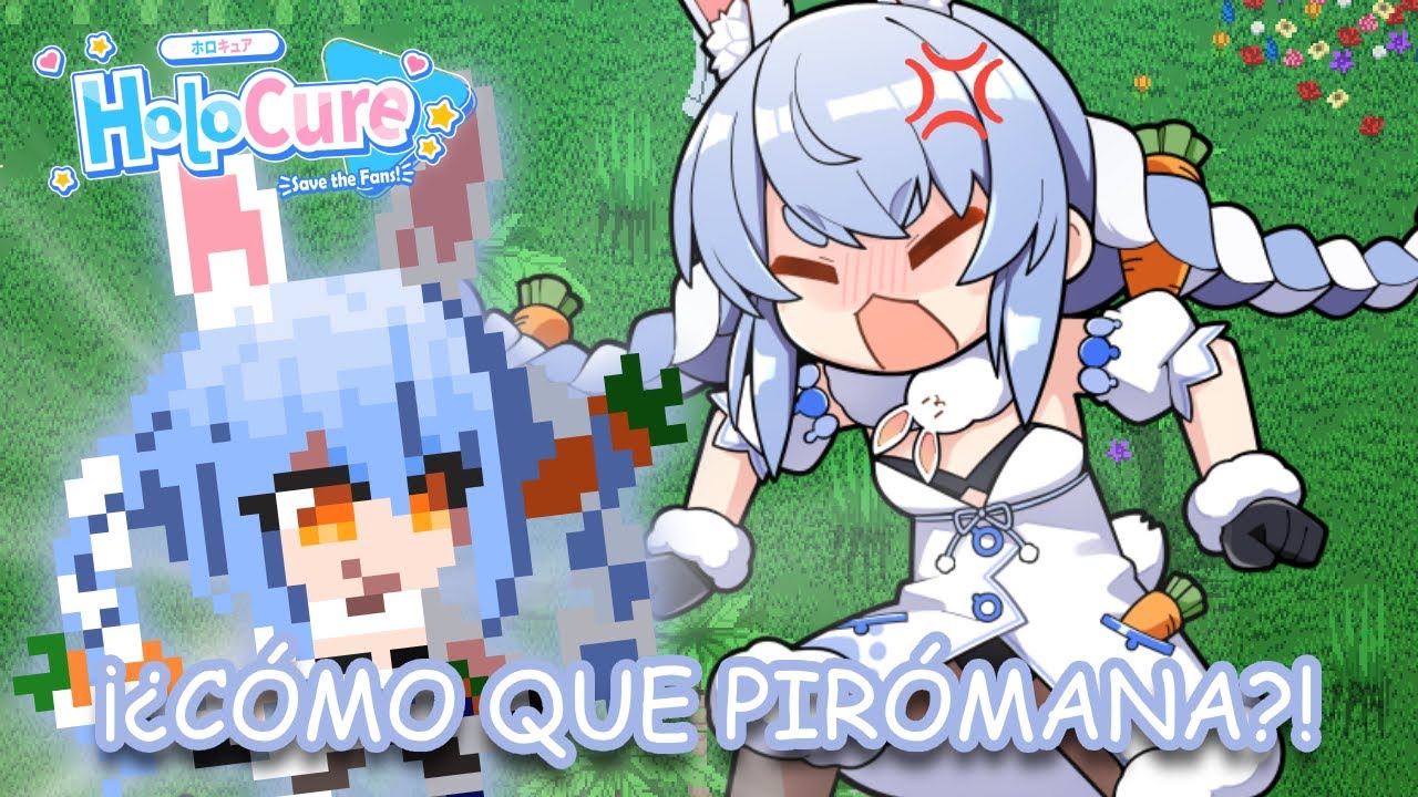 Pekora reacciona a su NUEVO personaje en Holocure (Hololive español)