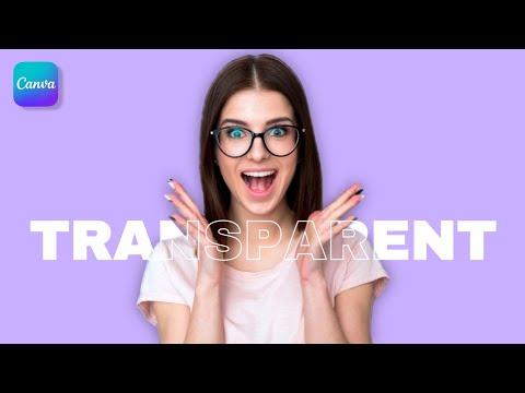 How To Make Transparent Text Effect on Canva