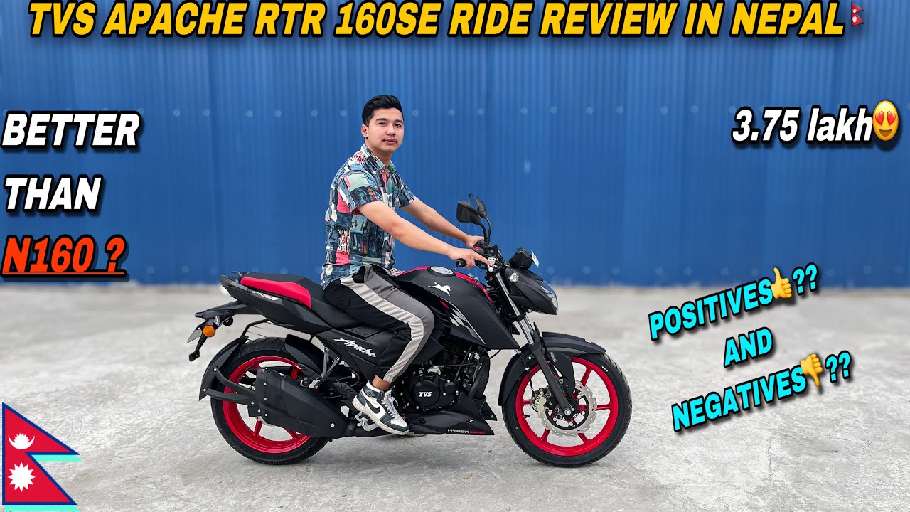 2023 Tvs Apache Rtr 160se Review: Best Bike Under 4 Lakhs in Nepal🤔? | Price & Features ??